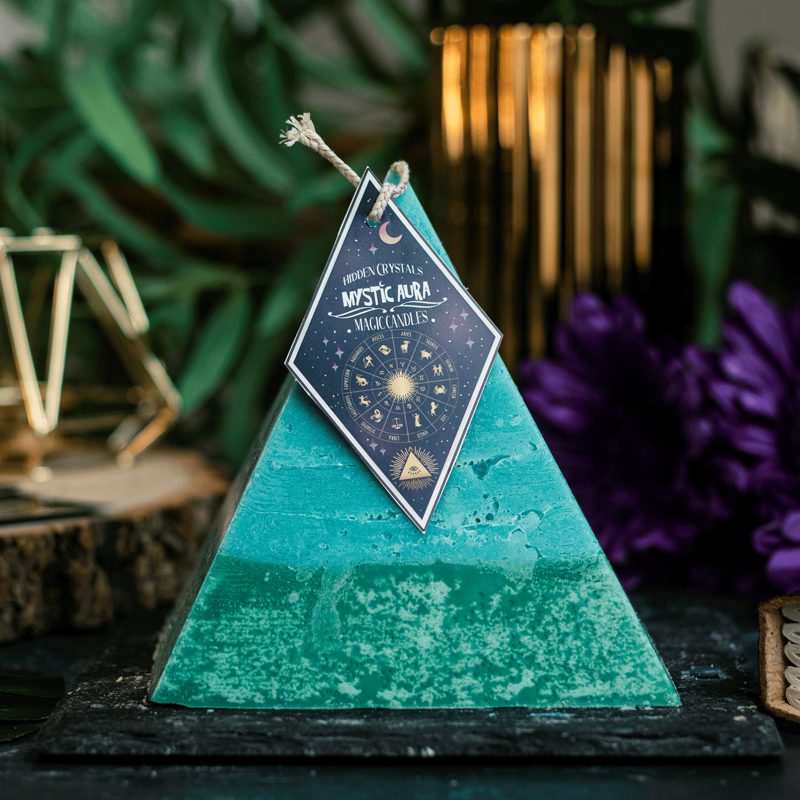 Pisces Pyramid Candle